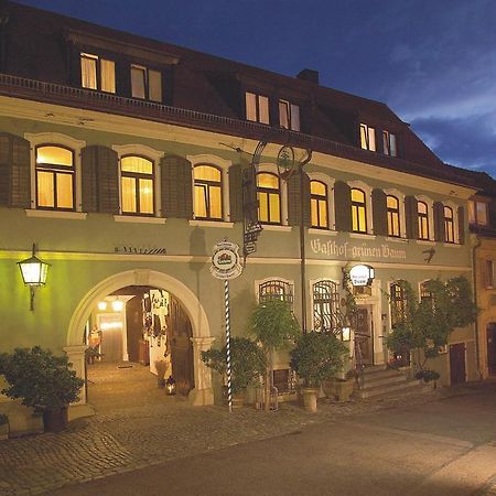 Gasthof Grüner Baum Dettelbach Exterior foto