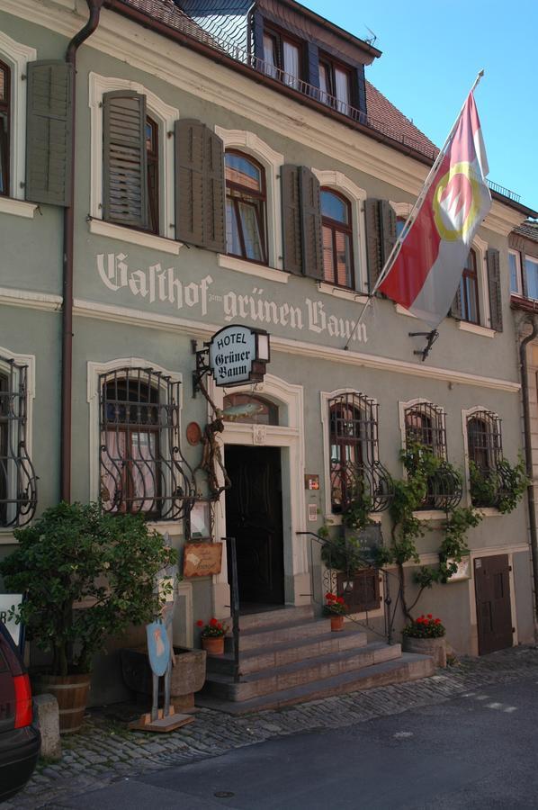 Gasthof Grüner Baum Dettelbach Exterior foto